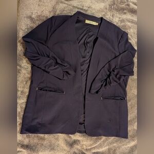 Ricki's Dark Plum Open-Front Blazer Jacket
